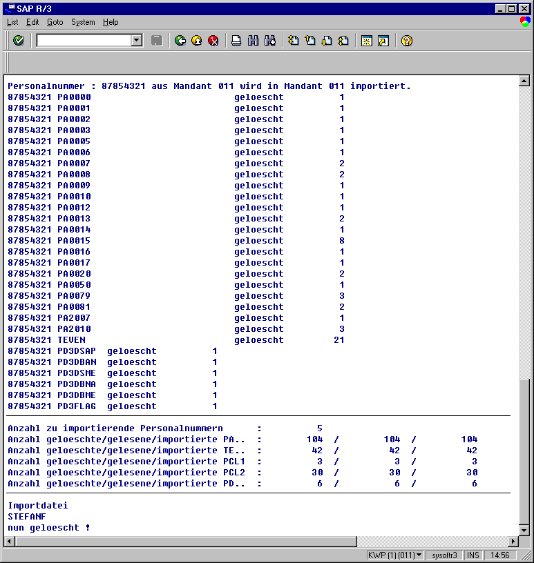 zsysptst record part 2