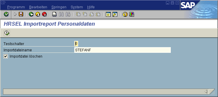 zsysptst Selektionsbild